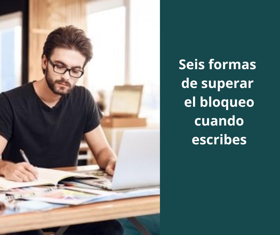 formas de superar el bloqueo cuando escribes
