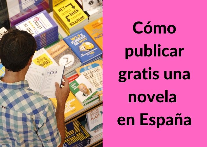 publicar gratis una novela en españa
