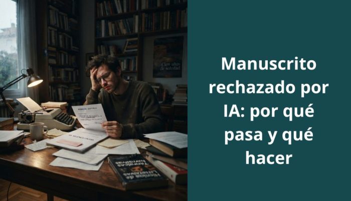 manuscrito rechazado por IA