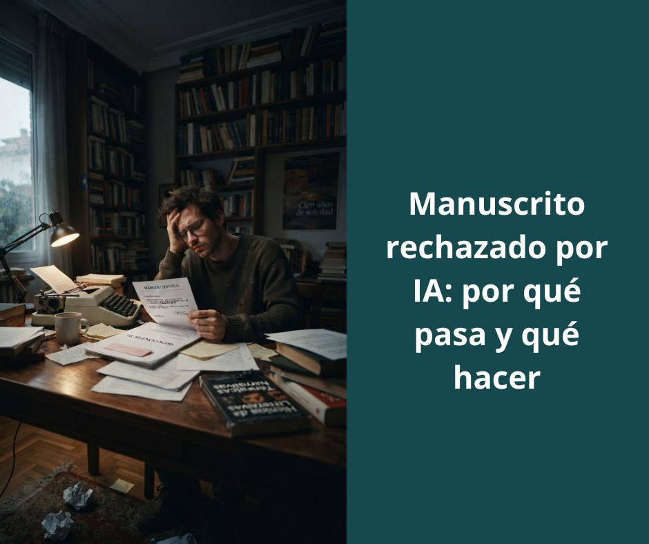 manuscrito rechazado por IA